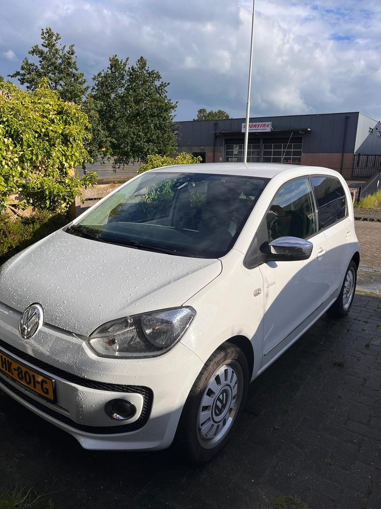 Volkswagen up! 1.0 44KW 2013 Wit veel opties, Auto's, Voorwielaandrijving, Up!, 4 stoelen, Wit