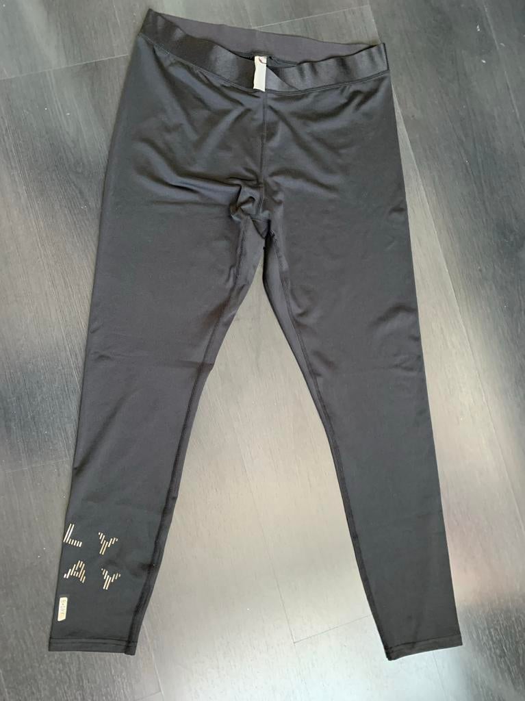 2 zwarte sportleggings Kardashian Collection maat L, Kleding | Dames, Zwart, Maat 42/44 (L), Ophalen of Verzenden, Fitness of Aerobics