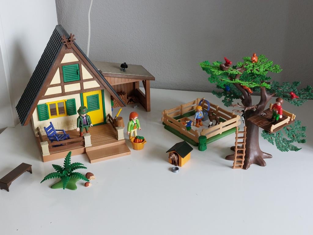 Playmobil 4207 Boswachtershuis, Ophalen of Verzenden, Gebruikt, Complete set