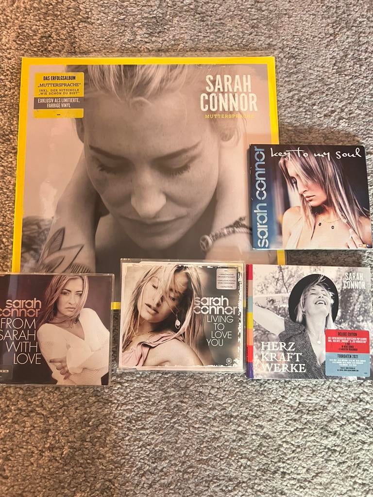 Sarah Connor Vinyl Cd’s muttersprache, Verzenden, Zo goed als nieuw, Overige formaten