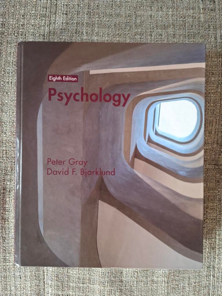 Psychology - 8th edition - ISBN 9781319150518, Boeken, Ophalen of Verzenden, Architectuur algemeen
