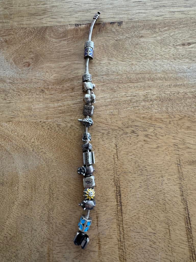 Pandora armbanden, Ophalen, Gebruikt, Zilver, Zilver