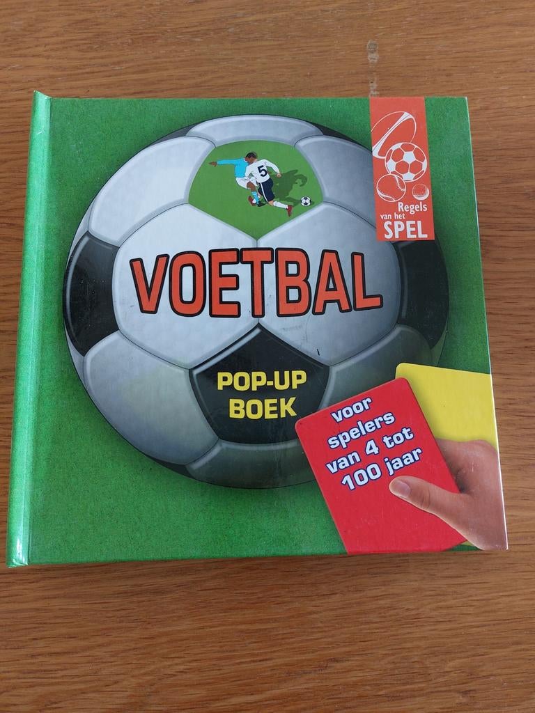 Pop-up boek Voetbal, Boeken, Ophalen, Balsport