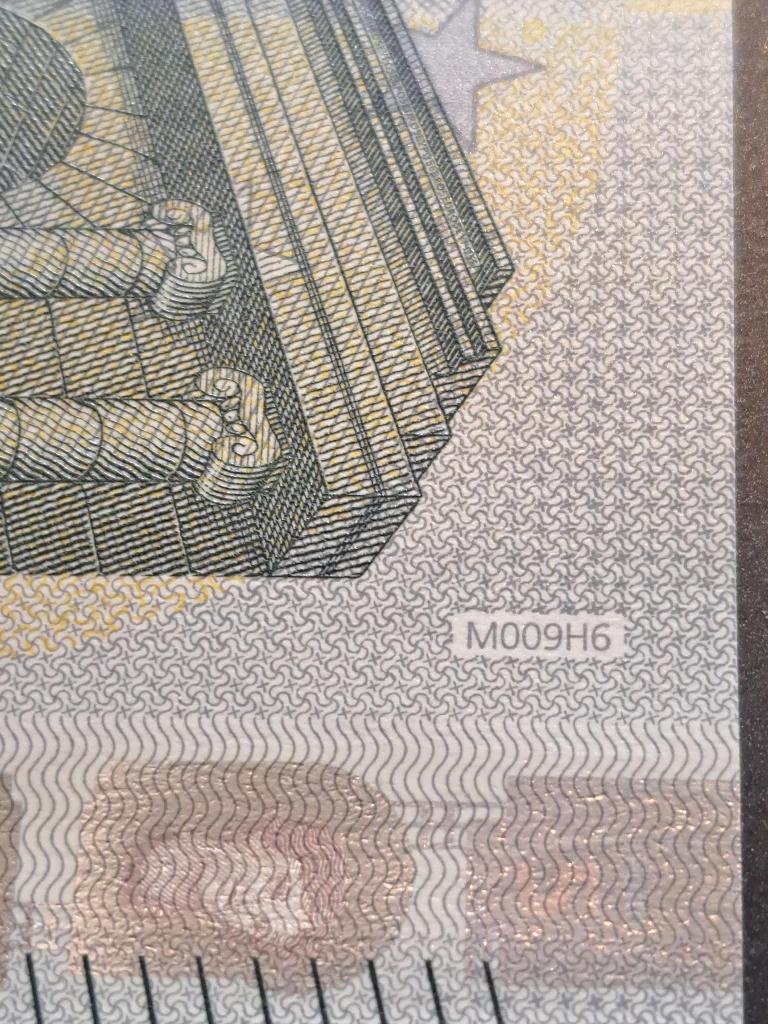 2013 Portugal 5 euro Lagarde code M009H6 nieuwstaat, Postzegels en Munten, Bankbiljetten | Europa | Eurobiljetten, Los biljet