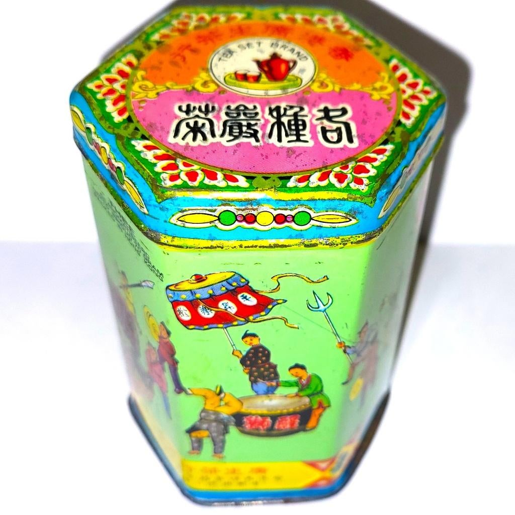 Sinaasappelthee blik American Roland Food Corp Orange Tea, Verzamelen, Blikken, Ophalen of Verzenden, Overige