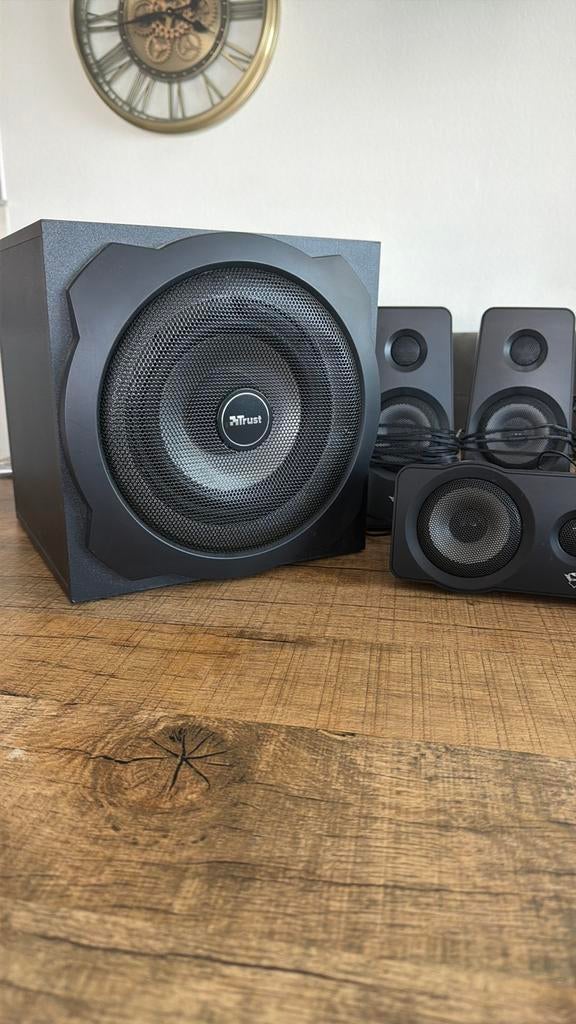 Sharp speakerset pc, Ophalen, Zo goed als nieuw