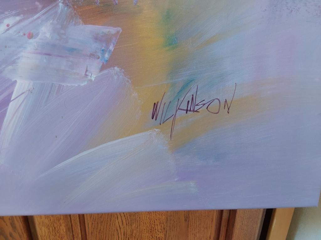 Abstract schilderij, Antiek en Kunst, Kunst | Schilderijen | Abstract, Ophalen of Verzenden