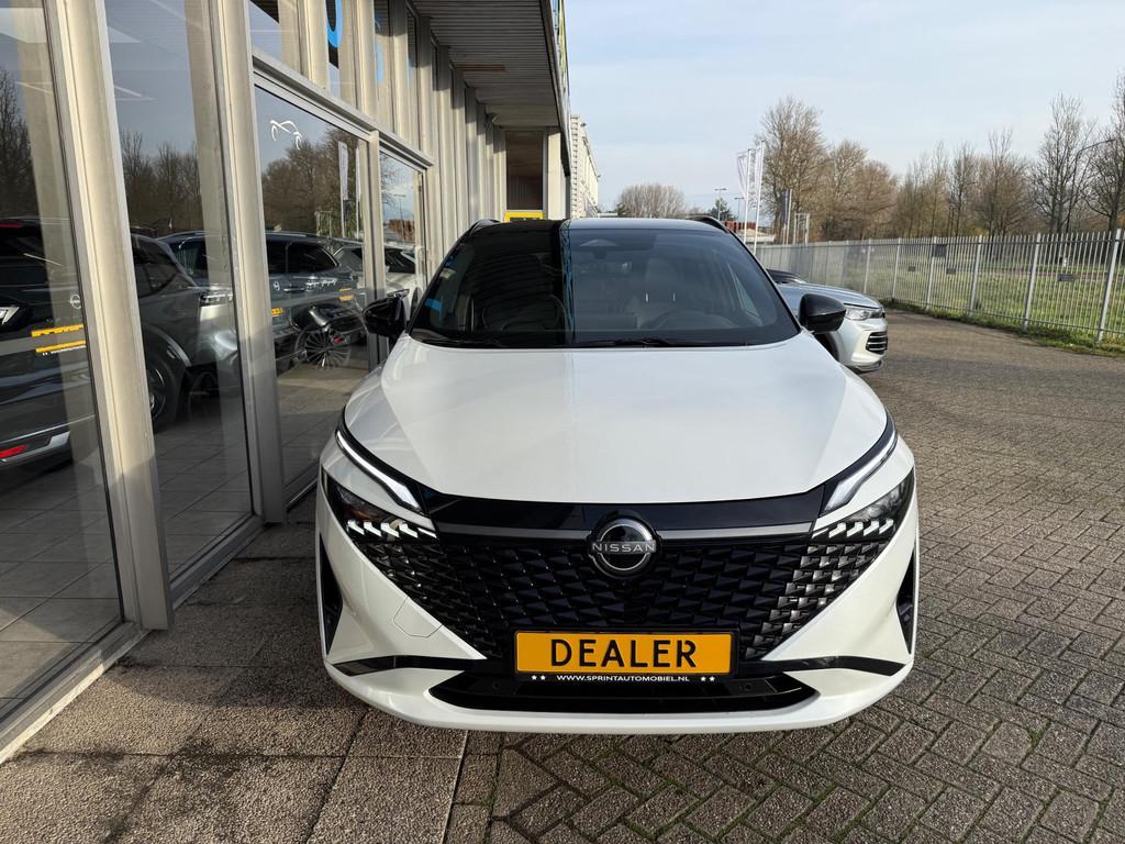 Nissan Qashqai 1.3 MHEV Xtronic N-Design Cold Pack 158PK / L, Gebruikt, Zwart, 4 cilinders, Wit
