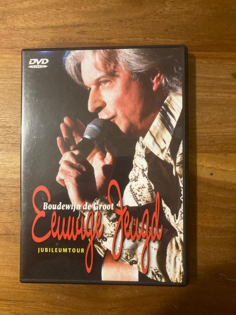 DVD Boudewijn de Groot - Eeuwige jeugd / Jubileumtour, Cd's en Dvd's, Dvd's | Muziek en Concerten, Zo goed als nieuw, Muziek en Concerten