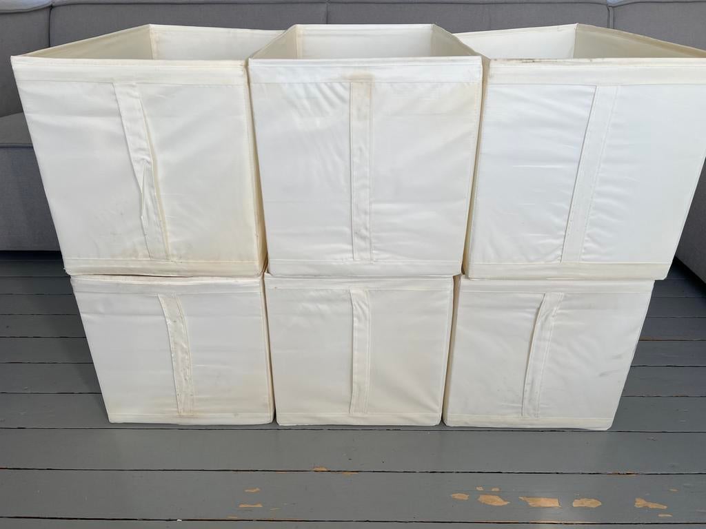 6 KEA SKUBB bakken Pax kast 55x31x33 opbergbakken gebruikt, Huis en Inrichting, Kasten | Kledingkasten, Ophalen, Gebruikt, 50 tot 100 cm