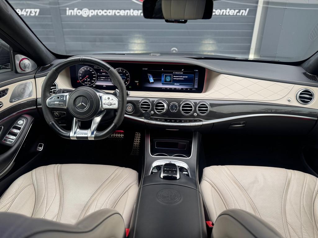 Mercedes-Benz S-klasse AMG 63 4Matic+ Lang Premium Plus VOL, Automaat, Gebruikt, Zwart, Vierwielaandrijving