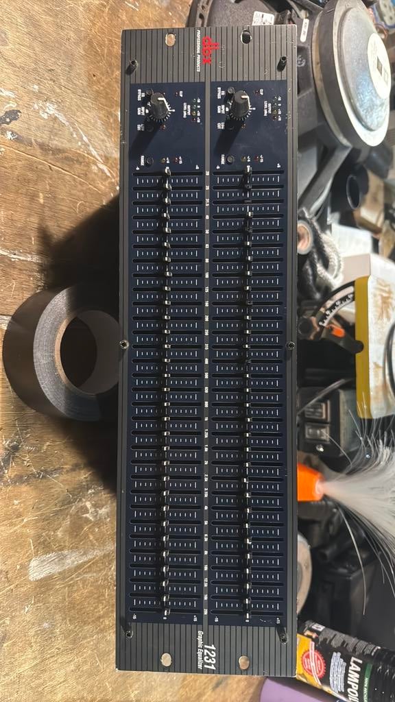 Dbx 1231 equalizer te koop, Muziek en Instrumenten, Effecten, Ophalen, Gebruikt, Equalizer