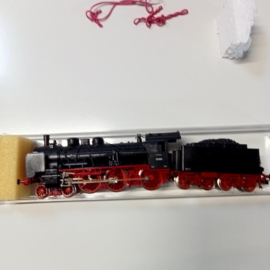 Fleischmann 4160 BR38 Digitaal H0, Wisselstroom, Gebruikt, Locomotief, Fleischmann