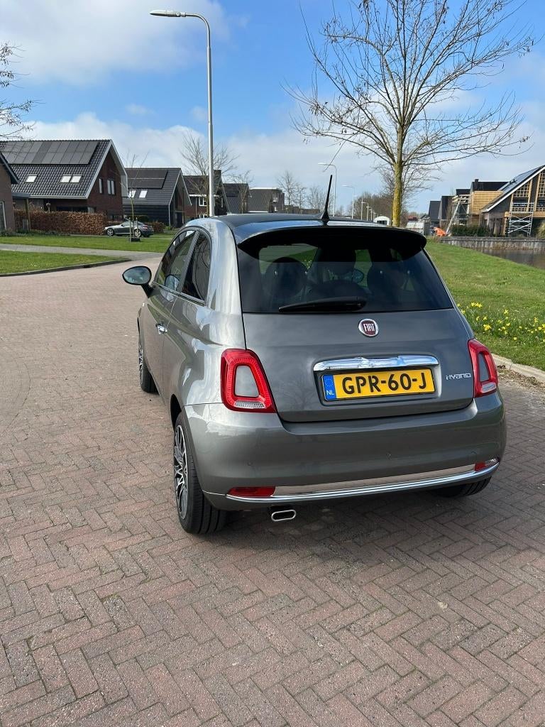 Fiat 500 1.0 Hybrid|Xenon|Navi|Cruise|Clima|16”|2023|6240km!, Voorwielaandrijving, Stof, 4 stoelen, USB