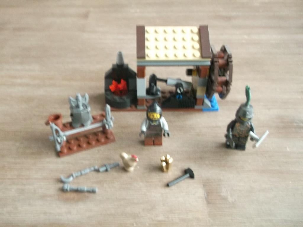 lego kingdoms 6918 blacksmith attack (2011), Ophalen of Verzenden, Gebruikt, Complete set, Lego