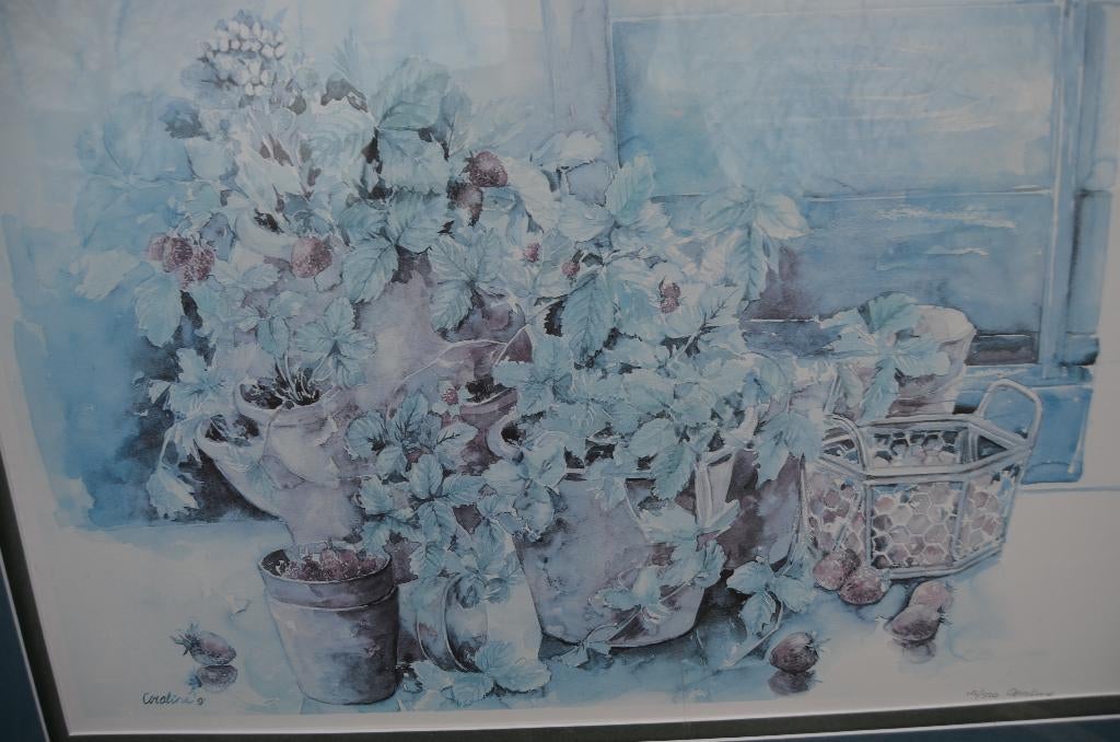 Grote litho Coraline Bäcker gesign. genummerd, gedateerd, Ophalen