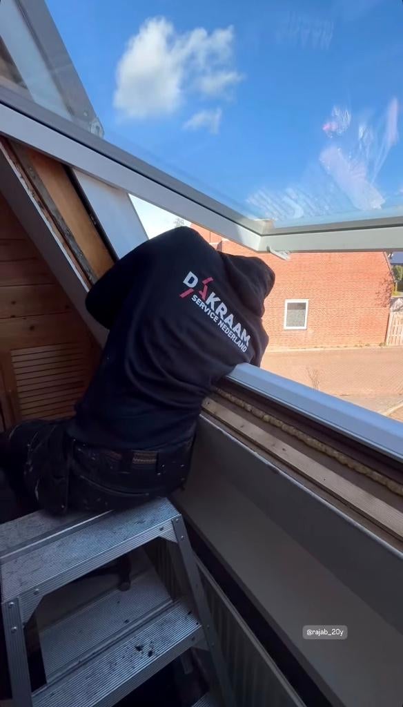 dakraam montage: Fakro , luxstra , velux, Ophalen, Minder dan 80 cm, 80 tot 120 cm, Dubbelglas