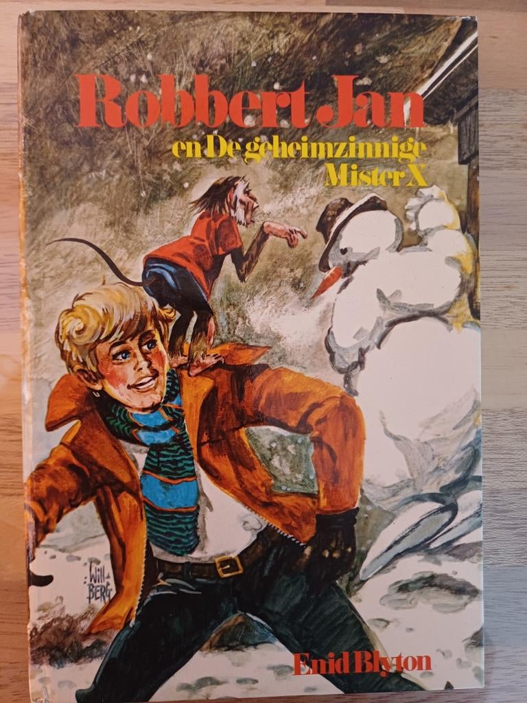 BLYTON Enid  Robert Jan en de geheimzinnige  mr X, Ophalen of Verzenden, Zo goed als nieuw