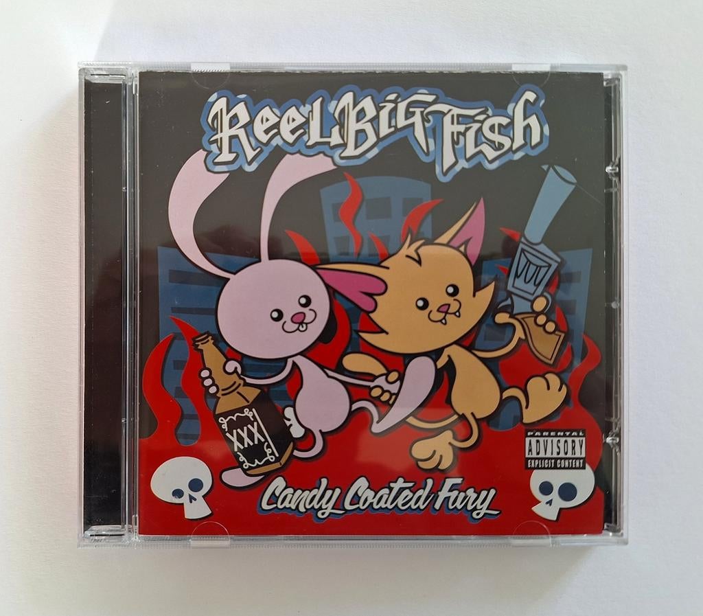 CD Album Reel Big Fish - Candy Coated Fury, Cd's en Dvd's, Cd's | Rock, Zo goed als nieuw, Poprock, Ophalen of Verzenden