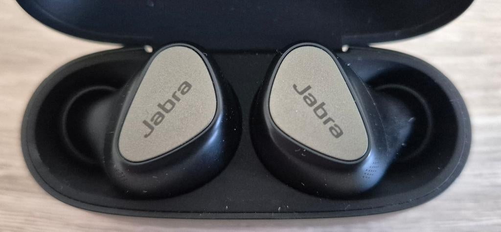 Jabra Elite 5 - earbuds, Ophalen of Verzenden, Zo goed als nieuw, In oorschelp (earbud), Bluetooth