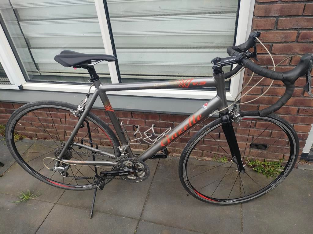 Gazelle V3 racefiets, Ophalen, 28 inch, Aluminium, Zo goed als nieuw