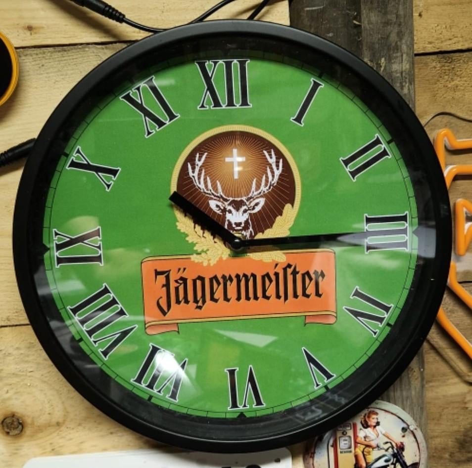 Wandklok JÄGERMEISTER
Rond Ø30CM, Ophalen of Verzenden, Nieuw, Gebruiksvoorwerp
