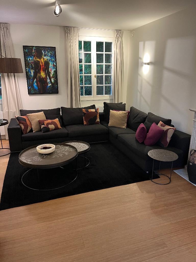 Flexform, groundpiece, 75 tot 100 cm, Ophalen of Verzenden, Zo goed als nieuw, Stof