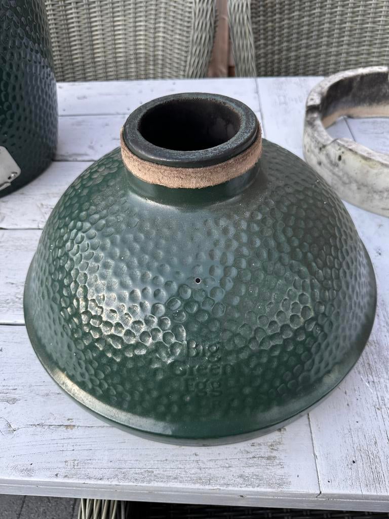 Big Green Egg Dome Medium, Tuin en Terras, Ophalen, Gebruikt, Big Green Egg (origineel)
