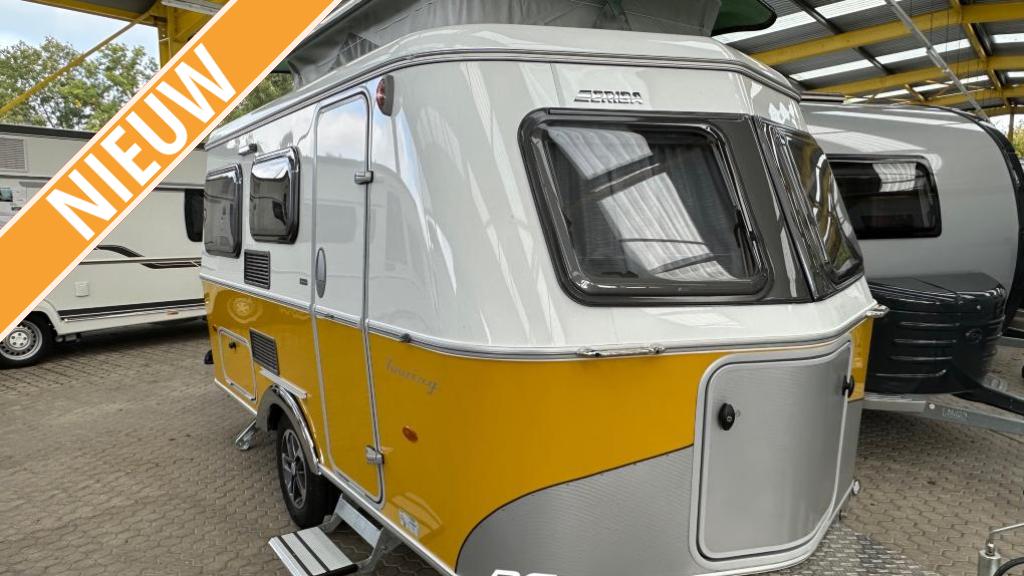 Eriba Touring 430 NUGGET GOLD, Schokbreker, 4 tot 5 meter, Eriba, Dwarsbed