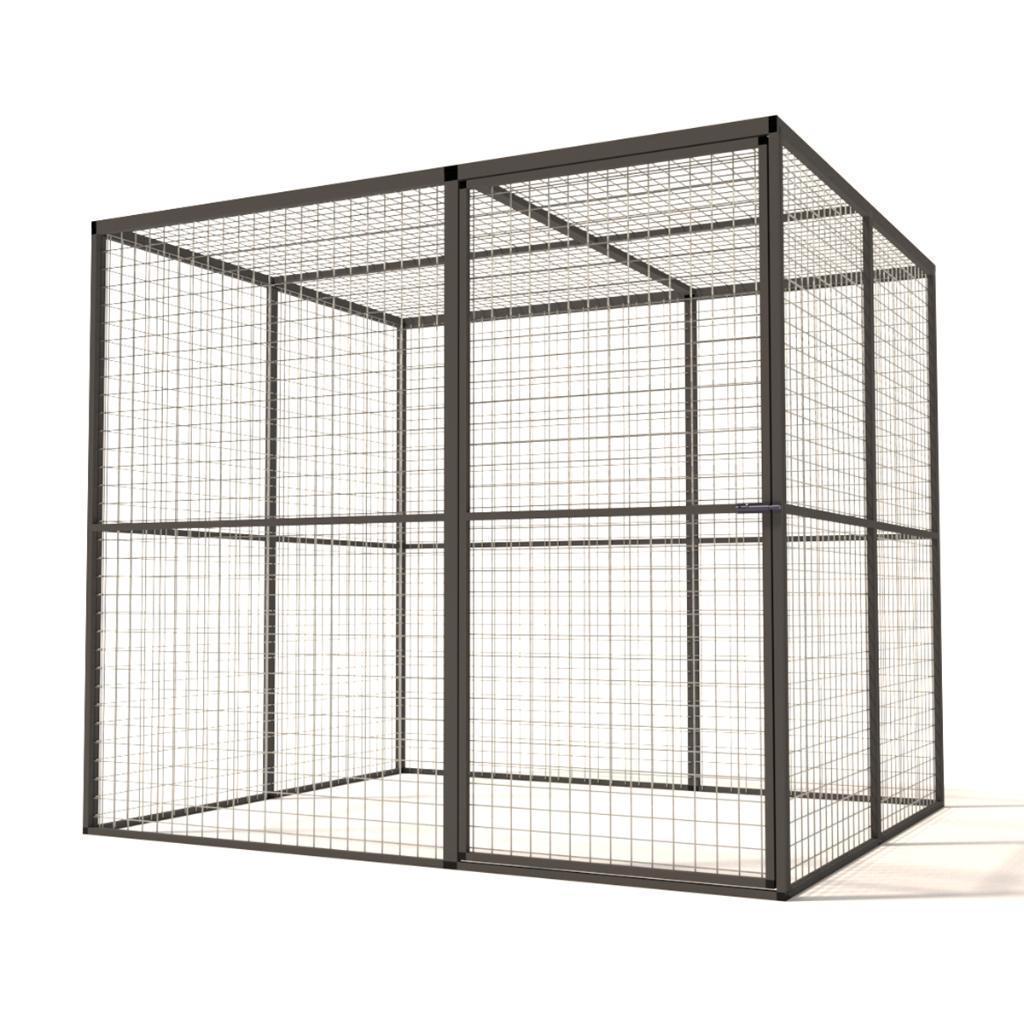 Aluminium volière Lilly, Ophalen of Verzenden, Nieuw, Aluminium, Volière