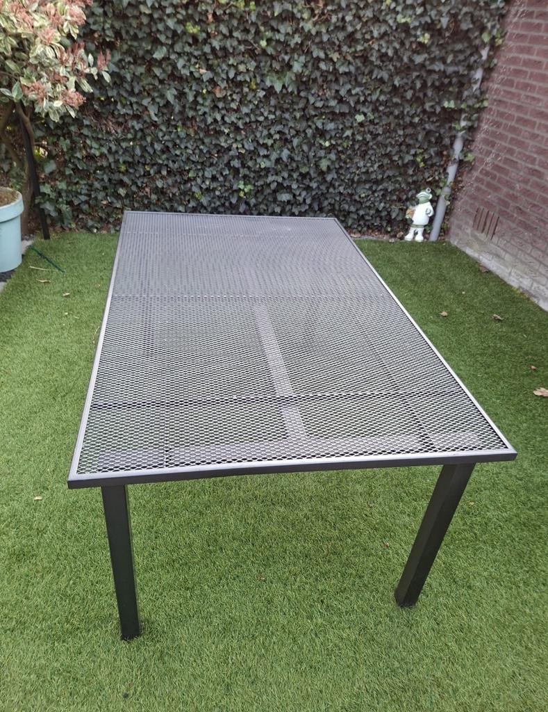 Kettler tuintafel streckmetaal, Ophalen, Gebruikt, Rechthoekig, Metaal