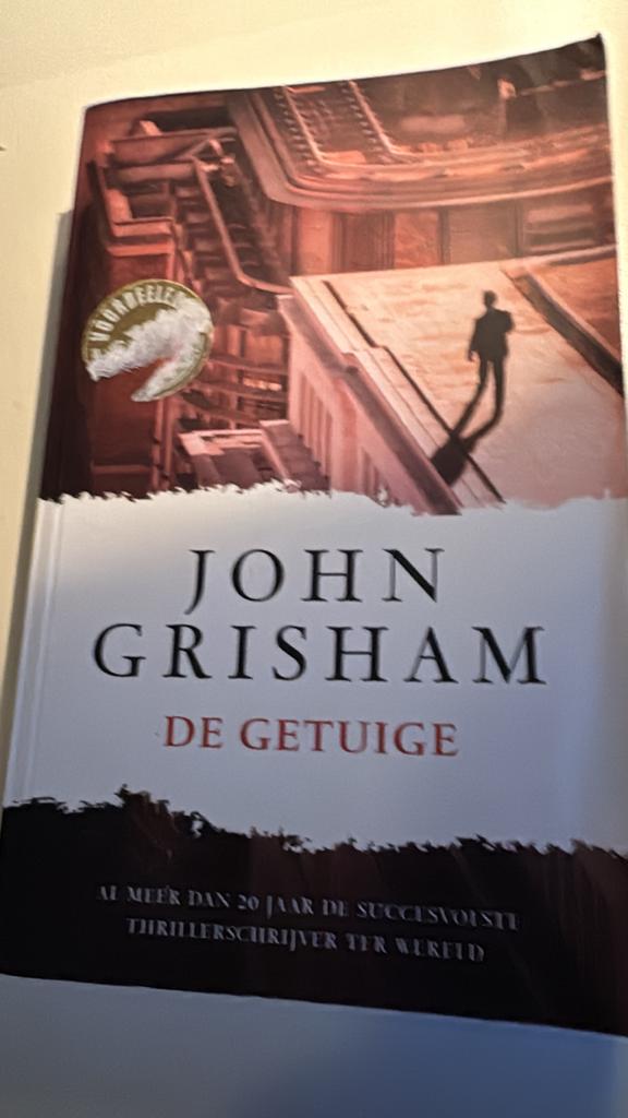 John Grisham - De Getuige (Thriller), Ophalen of Verzenden, Gelezen, Nederland