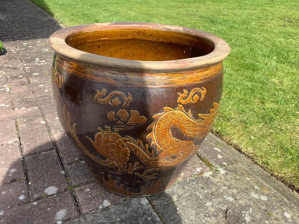 Chinese draken-pot, Antiek en Kunst, Ophalen