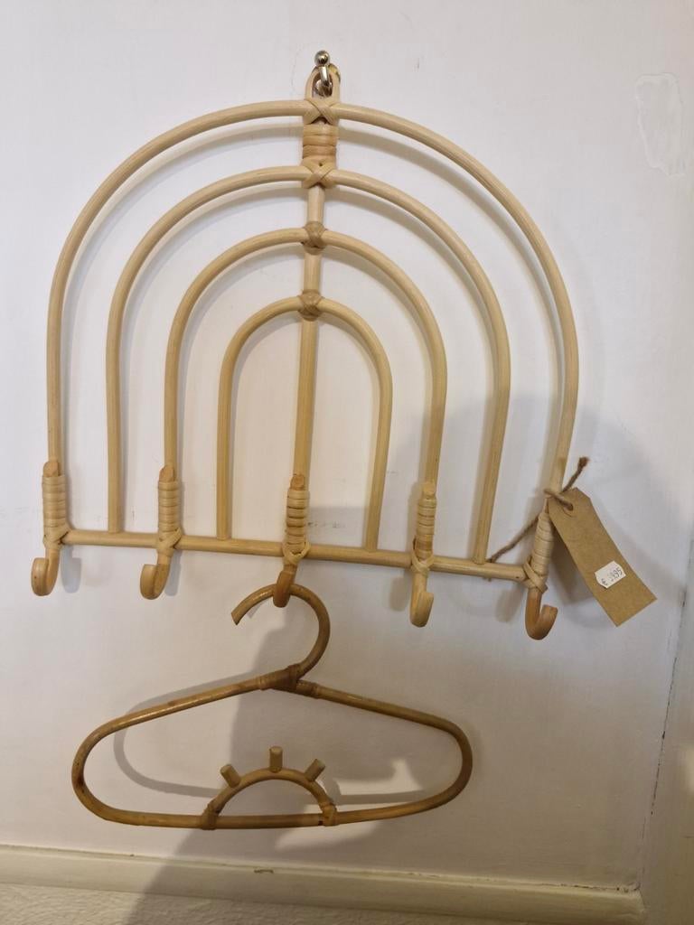 Bamboe Kapstokje met hanger nieuw, Kinderen en Baby's, Kinderkamer | Inrichting en Decoratie, Ophalen of Verzenden, Nieuw
