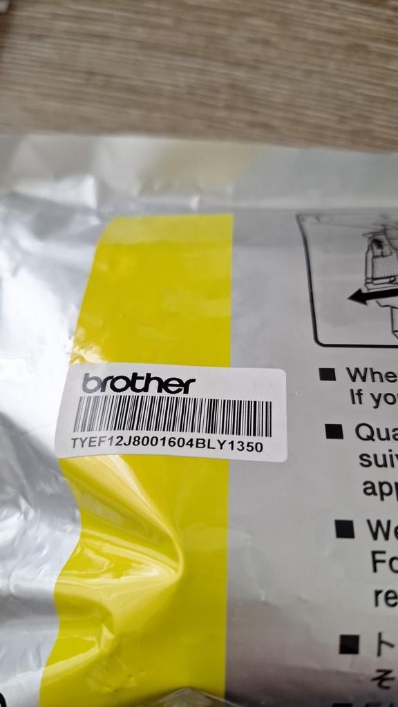 Brother toner TN320Y ongebruikt met seal, Ophalen of Verzenden