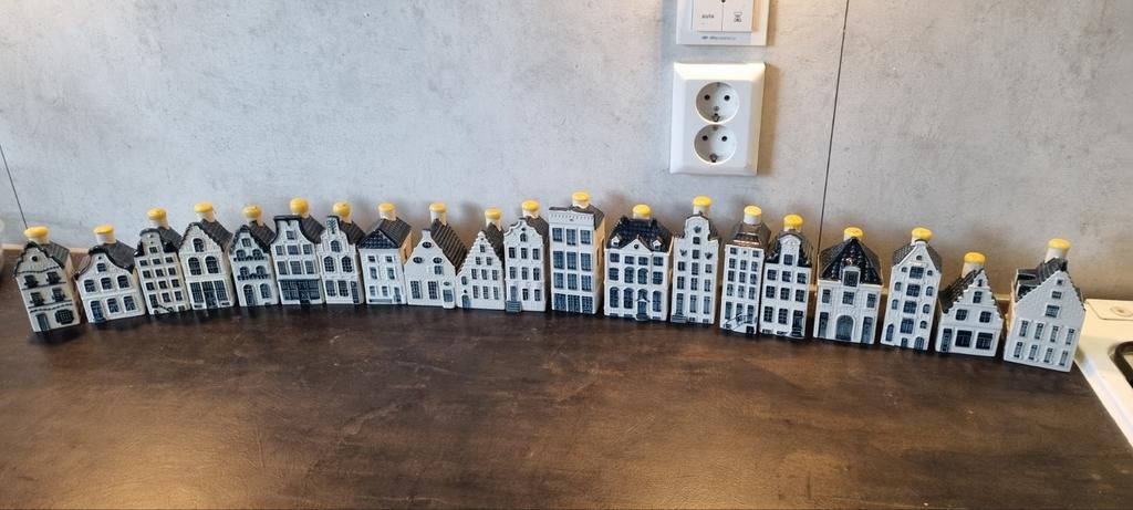20 verschillende KLM Bols huisjes., Verzamelen, KLM Huisjes, Ophalen of Verzenden, Zo goed als nieuw