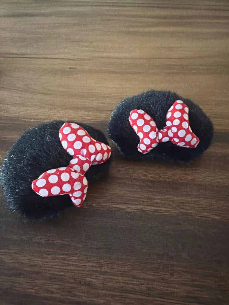 Minnie Mouse haarclips - set van 2, Ophalen of Verzenden, Gebruikt