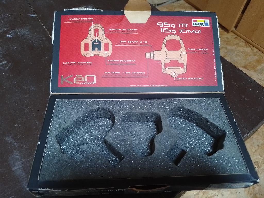 origineel doosje voor Look keo pedalen, Ophalen of Verzenden, Gebruikt, Overige typen