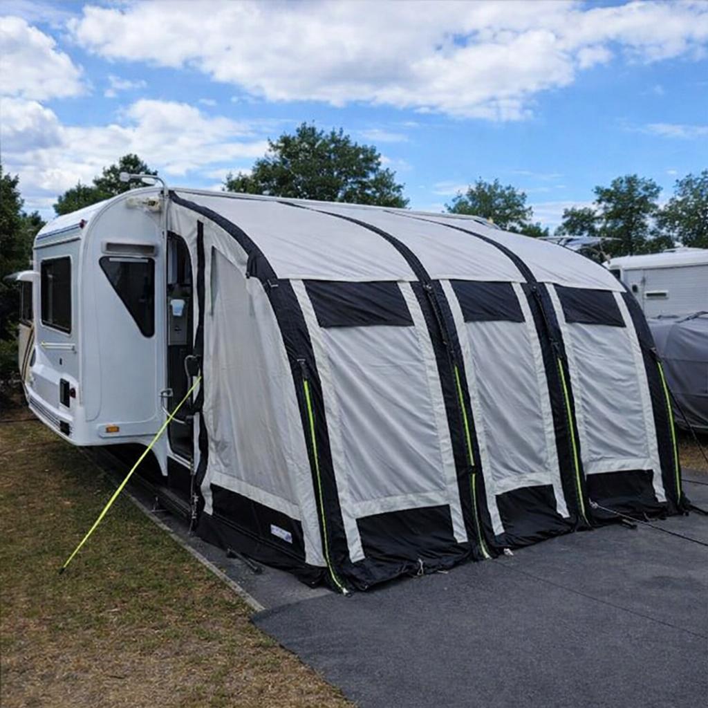 Obelink Viera 390 Easy Air voortent, Caravans en Kamperen, Ophalen of Verzenden, Zo goed als nieuw, Overige merken
