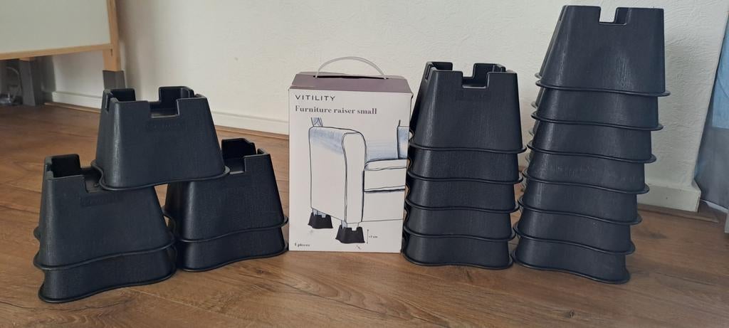 Meubelverhogers/ bedverhogers 7 cm, Diversen, Ophalen of Verzenden, Gebruikt