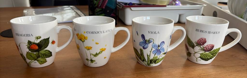 Marjolein Bastin kopjes,Wild Flowers, Ophalen of Verzenden, Zo goed als nieuw, Overige stijlen, Kop(pen) en/of Schotel(s)