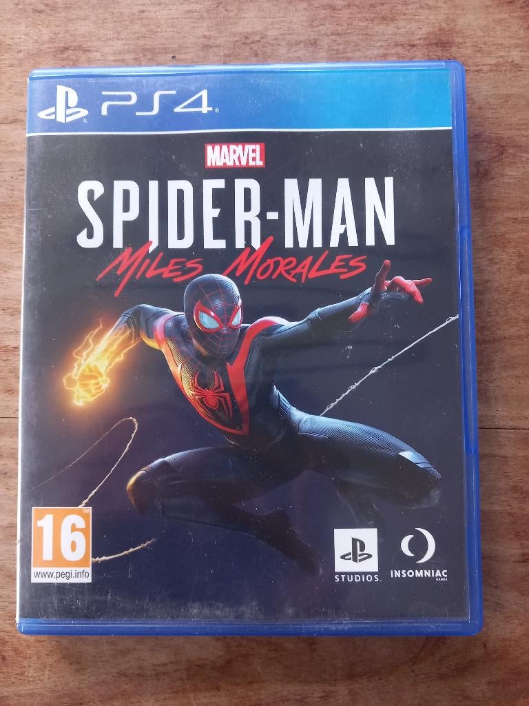Spiderman Miles Morales Playstation 4, Avontuur en Actie, 1 speler, Eén computer, Ophalen of Verzenden