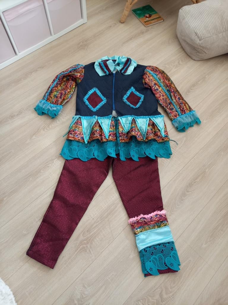 Carnaval kostuum XL-XXL, Ophalen, Zo goed als nieuw, Maat 56/58 (XL)
