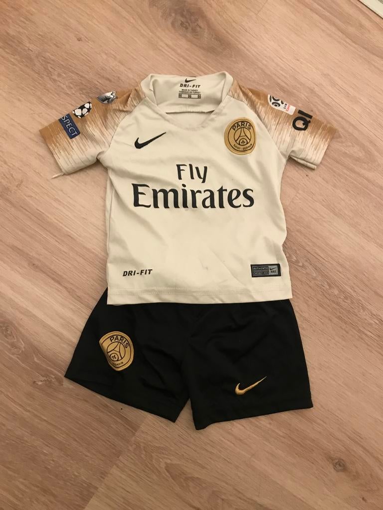 Voetbalset PSG - Neymar jr maat 86, Ophalen of Verzenden, Zo goed als nieuw, Jongetje of Meisje