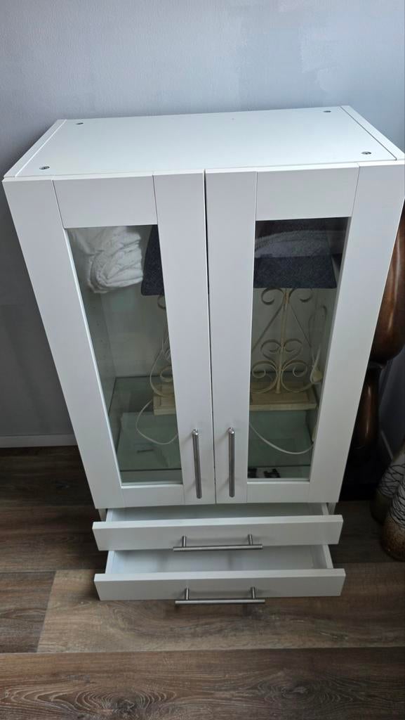 IKEA METOD MAXIMERA bovenkast met vitrinedeuren, Ophalen, Zo goed als nieuw