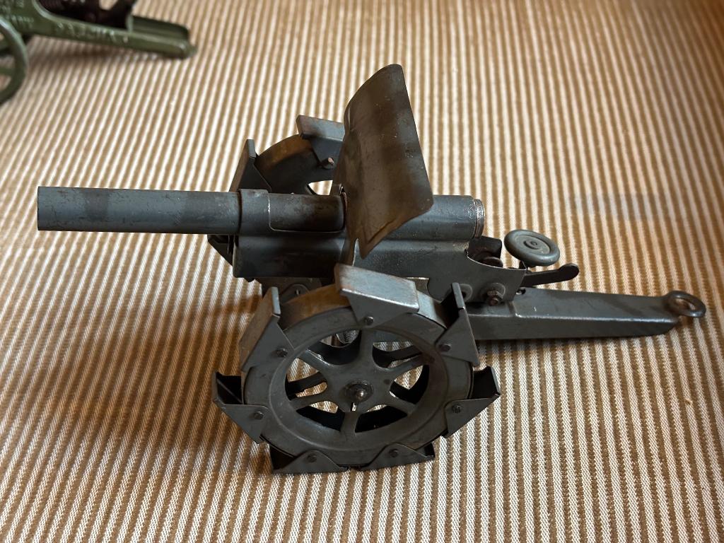 Apart Duits kanon (merk onbekend) met wielplaten., Ophalen of Verzenden