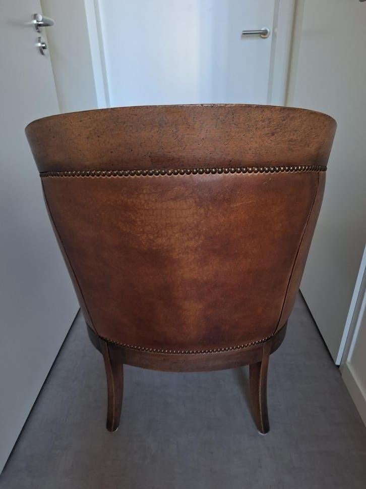 Fauteuils 500 euro per stuk. Authentiek schapenleer., Ophalen of Verzenden, Zo goed als nieuw