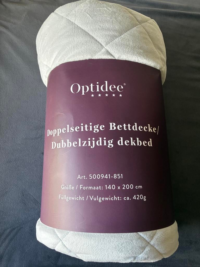 Optidee Optivezel dubbelzijdig dekbed Optimink Optisamt, Huis en Inrichting, Eenpersoons, Verzenden, Nieuw, Deken of Dekbed