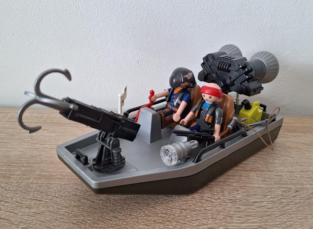 Playmobil schattenjagers met boot, Ophalen of Verzenden, Jongen of Meisje