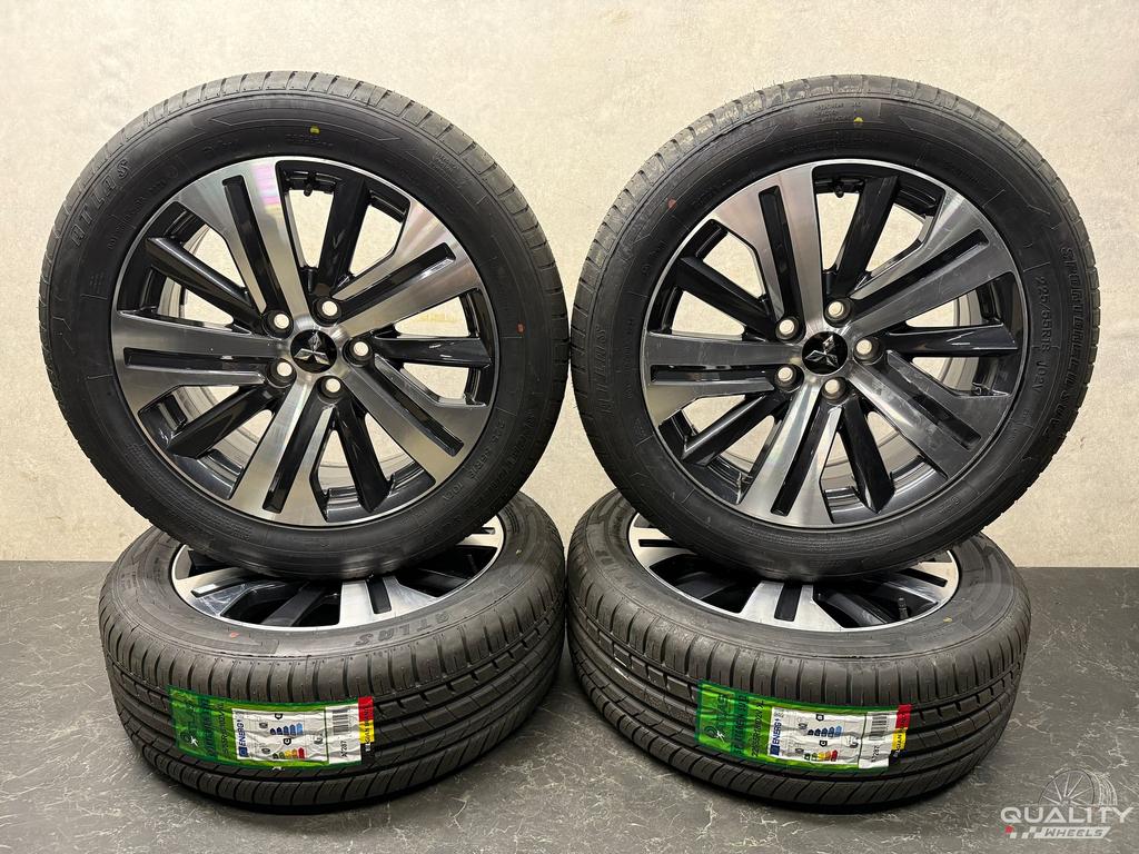 18” Mitsubishi Outlander, ASX, Eclipse Cross Velgen + Banden, Auto-onderdelen, Banden en Velgen, 18 inch, Gebruikt, -, -